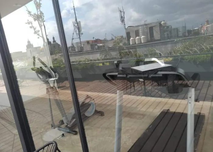 Downtown Delight Terrace Fitness Safety Apartamento